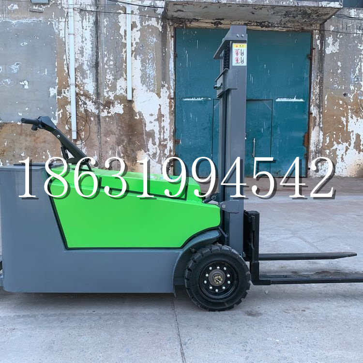 武乡县小型电动叉车1吨2吨步行站驾式电瓶堆高充电装卸车液压升降车铲车